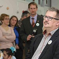 Eröffnung der Volksschule Treffen