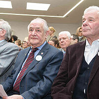 Eröffnung der Volksschule Treffen