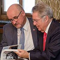 Besuch Bundespräsident a. D. Dr. Heinz Fischer