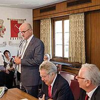 Besuch Bundespräsident a. D. Dr. Heinz Fischer