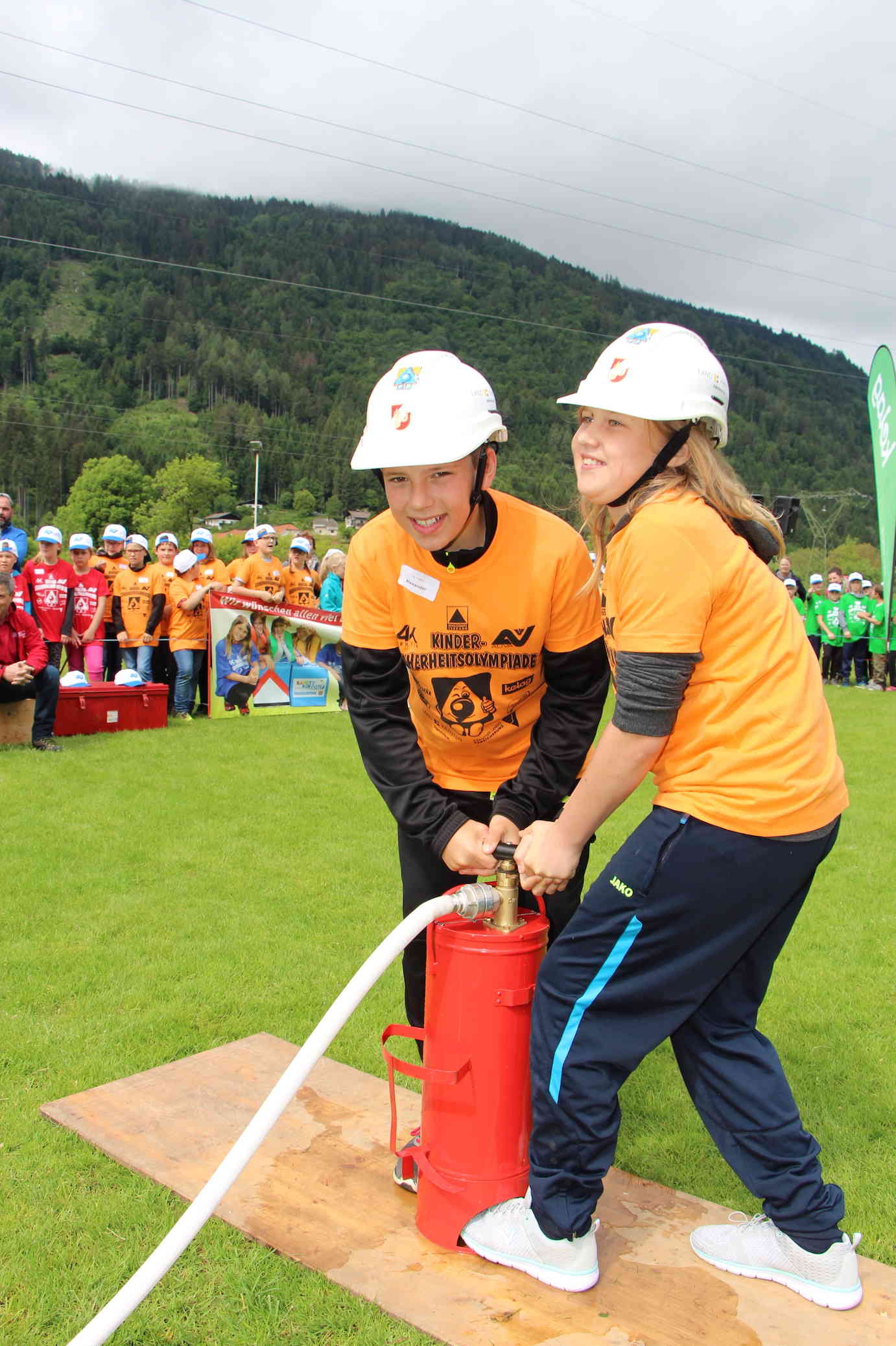 Kinder-Sicherheitsolympiade 2018 in Treffen