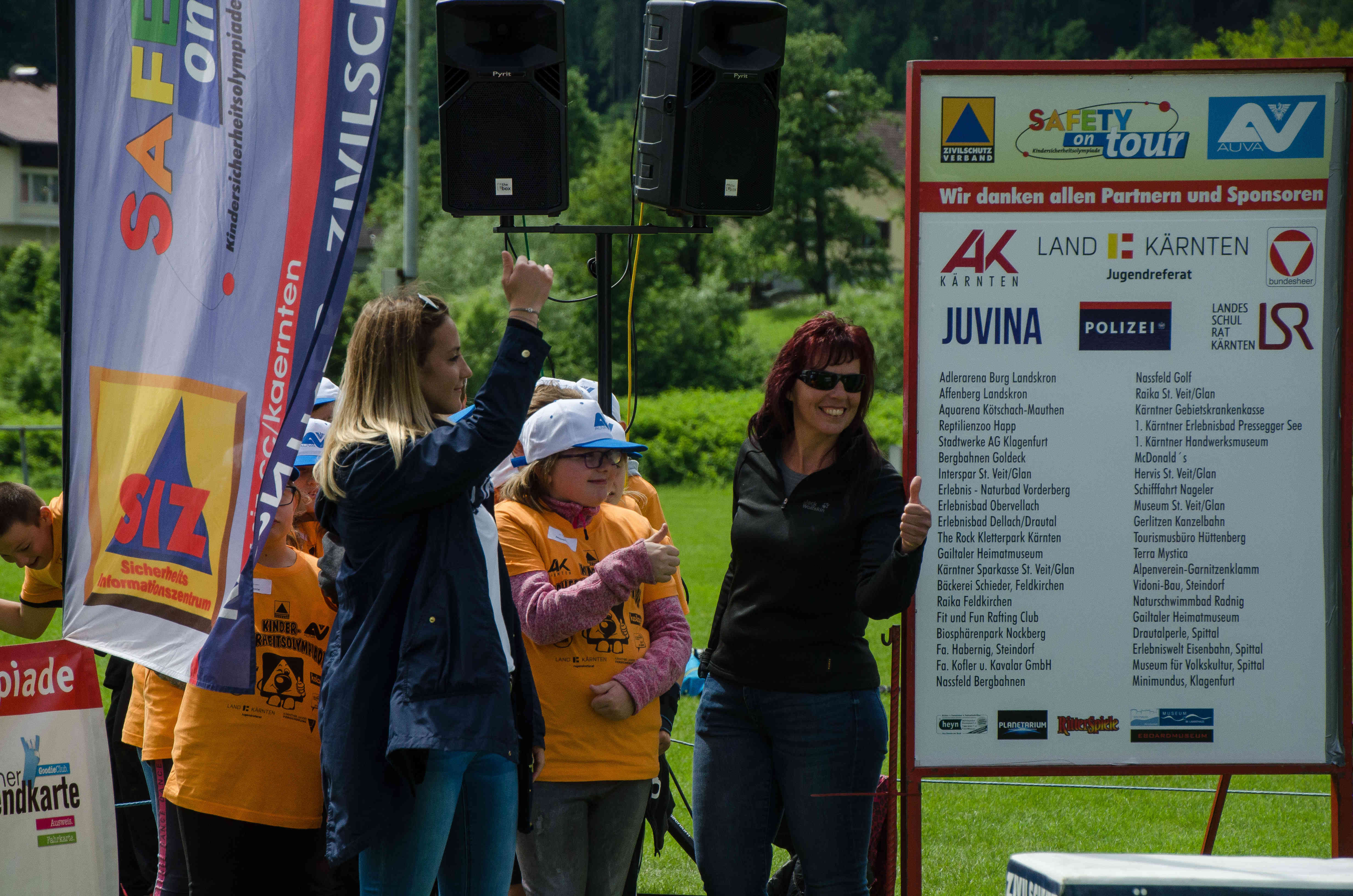 Kinder-Sicherheitsolympiade 2018 in Treffen